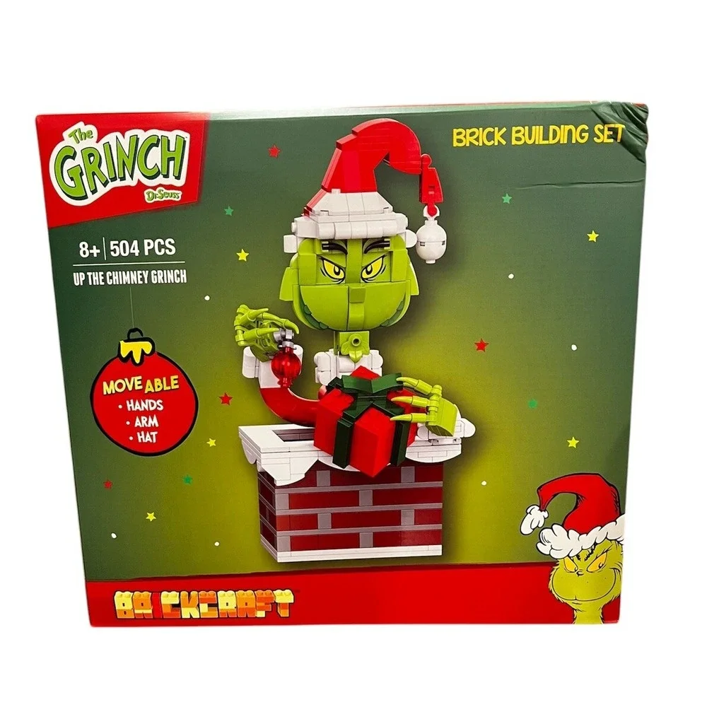 The Chimney Grinch‎ Building Kit (504-Plastic Pcs Set) LIMITED EDITION CHRISTMAS